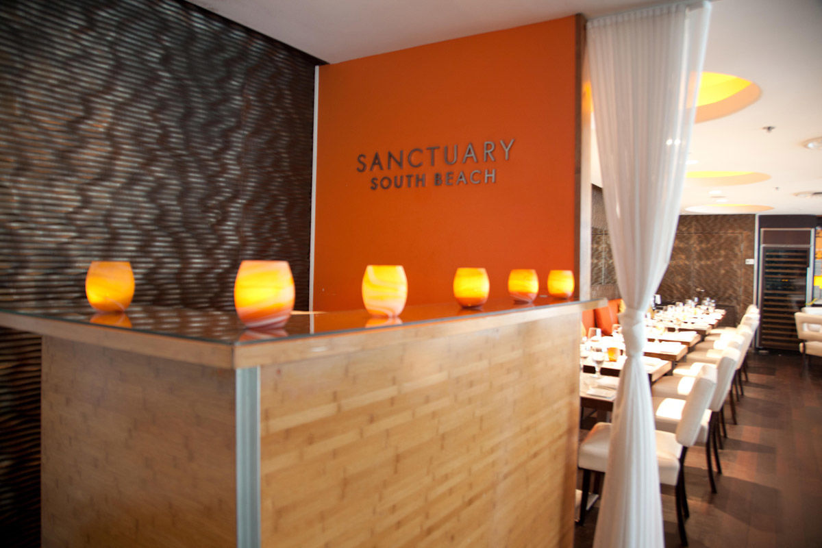 Sanctuary South Beach Miami Beach Restoran fotoğraf